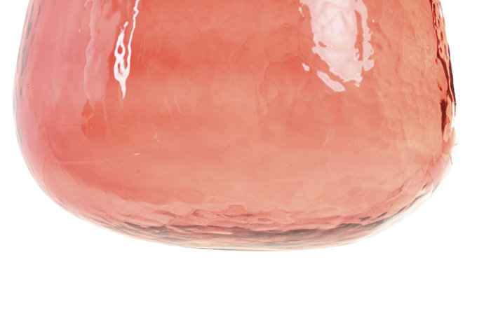 DKD Home Decor Jarrón de Cristal Granada Granate 18x18x22,5 cm DKD Home Decor Jarrón de Cristal Granada Granate 18x18x22,5 cm