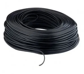 Equip Cable telefónico 4 hilos 100 m Negro
