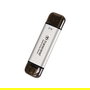 Transcend ESD310S SSD Externo 2TB USB 10Gbps Tipo C/A Plata 1050 MB/s Lectura / 950 MB/s Escritura