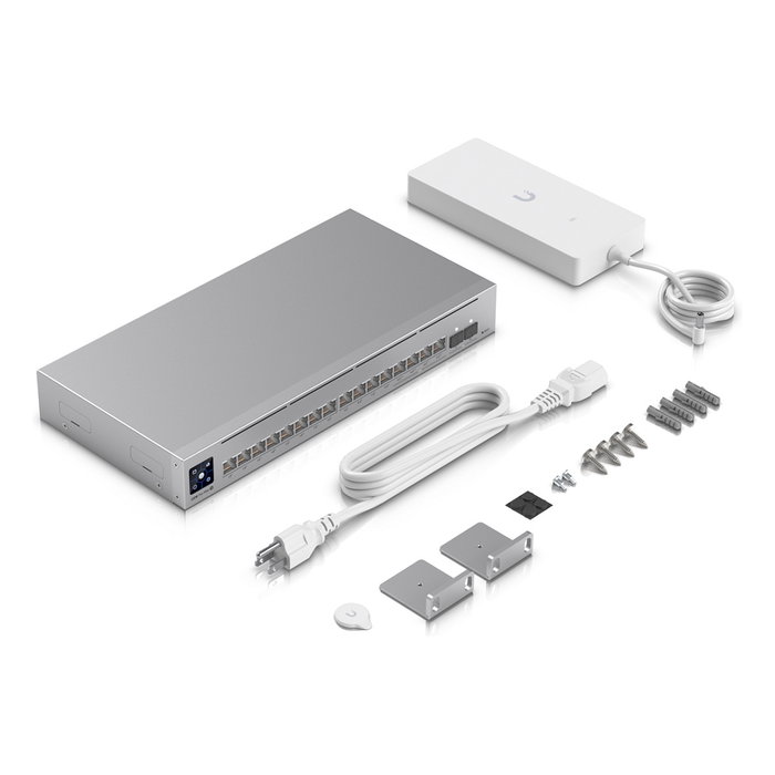 Ubiquiti UniFi USW-Pro-Max-16-PoE Switch de Capa 3 con 16 puertos y 180W PoE