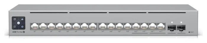 Ubiquiti UniFi USW-Pro-Max-16-PoE Switch de Capa 3 con 16 puertos y 180W PoE