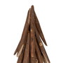 Figura Árbol Marrón Madera Paulonia 34 X 20 X 108 cm