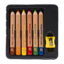 Bruynzeel Estuche de 6 lápices Kids de colores blandos