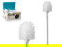 Berilo Escobilla Baño Acero Blanco 35 x 7.5 x 7.5 cm (Set de 12)