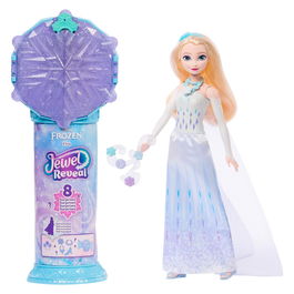 Mattel Muñeca Elsa Jewel Reveal Jjy36 Disney Princess de Frozen con Accesorios Sorpresa