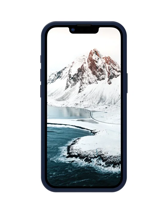 Dbramante1928 Funda de Silicona Azul Pacífico para Apple iPhone 16e - Compatible con Pantalla de 15.5 cm (6.1")