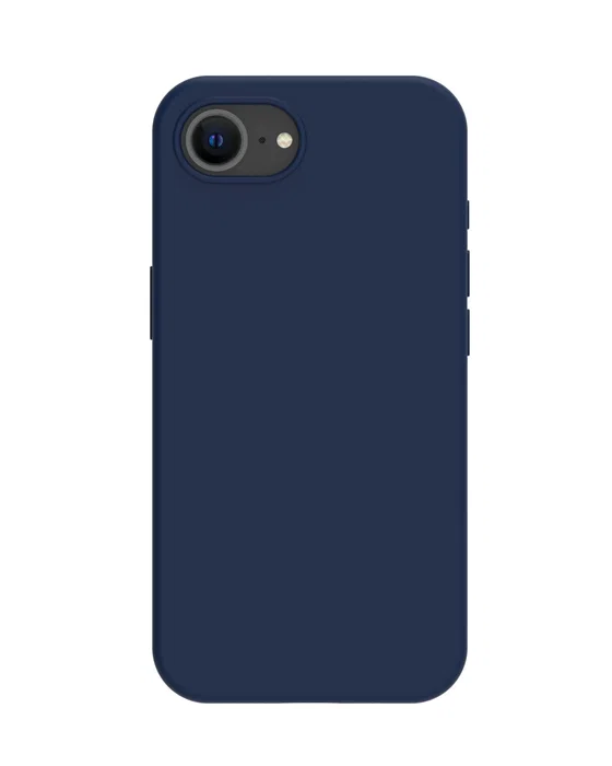 Dbramante1928 Funda de Silicona Azul Pacífico para Apple iPhone 16e - Compatible con Pantalla de 15.5 cm (6.1")