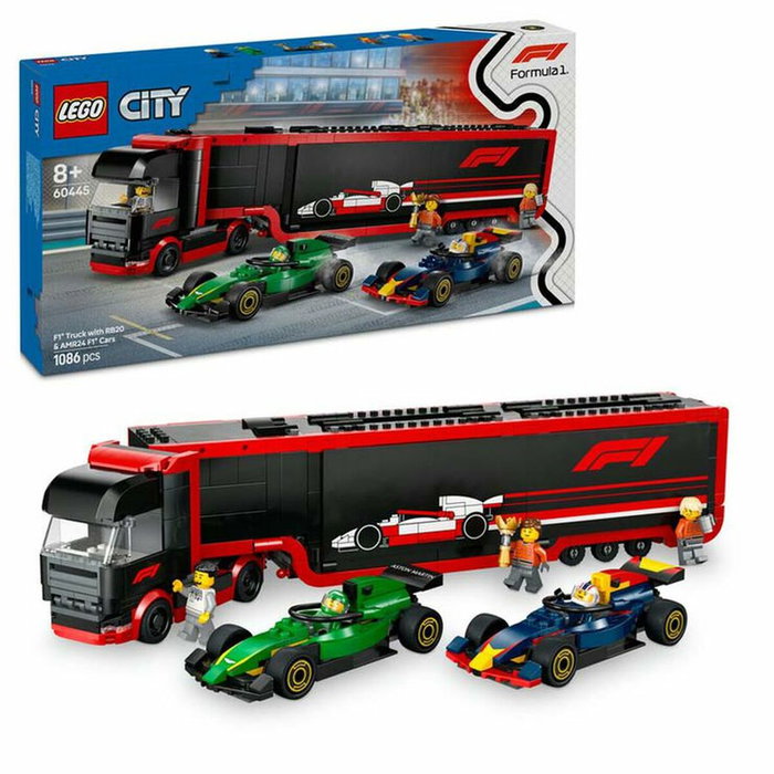 LEGO City Camión de F1 con Coches RB20 y AMR24 LEGO City Camión de F1 con Coches RB20 y AMR24