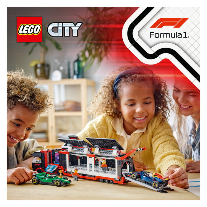 LEGO City Camión de F1 con Coches RB20 y AMR24 LEGO City Camión de F1 con Coches RB20 y AMR24