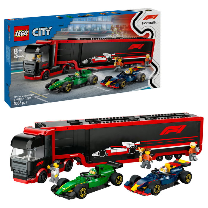 LEGO City Camión de F1 con Coches RB20 y AMR24 LEGO City Camión de F1 con Coches RB20 y AMR24