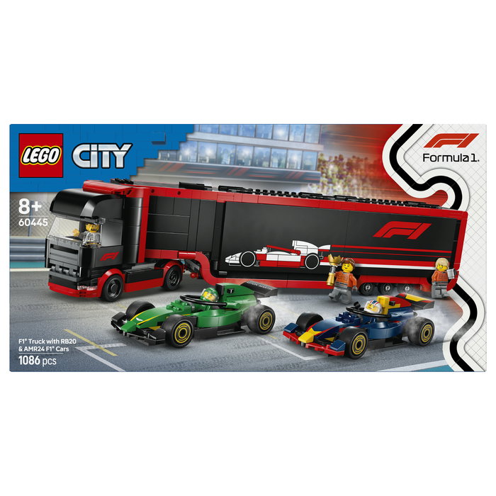 LEGO City Camión de F1 con Coches RB20 y AMR24 LEGO City Camión de F1 con Coches RB20 y AMR24