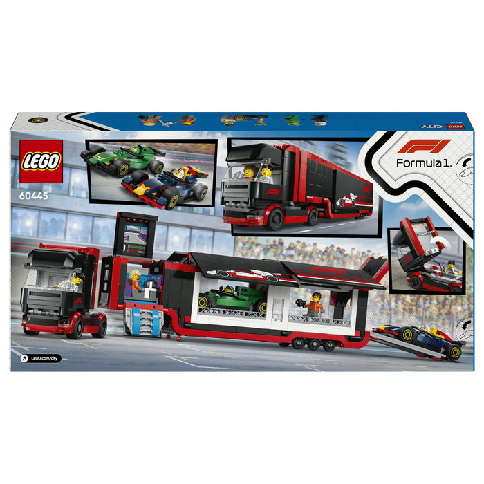 LEGO City Camión de F1 con Coches RB20 y AMR24 LEGO City Camión de F1 con Coches RB20 y AMR24