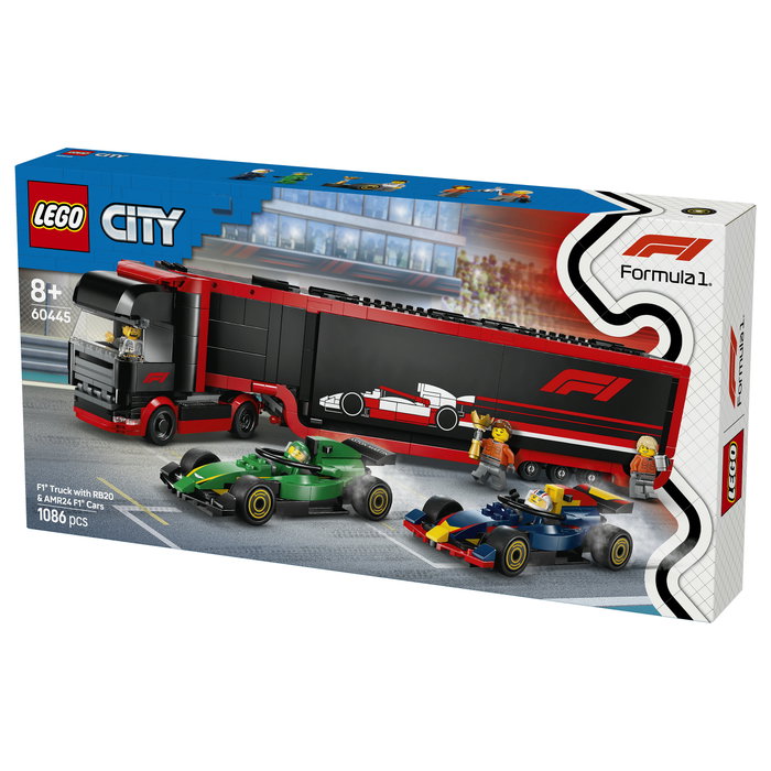LEGO City Camión de F1 con Coches RB20 y AMR24 LEGO City Camión de F1 con Coches RB20 y AMR24