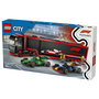 LEGO City Camión de F1 con Coches RB20 y AMR24