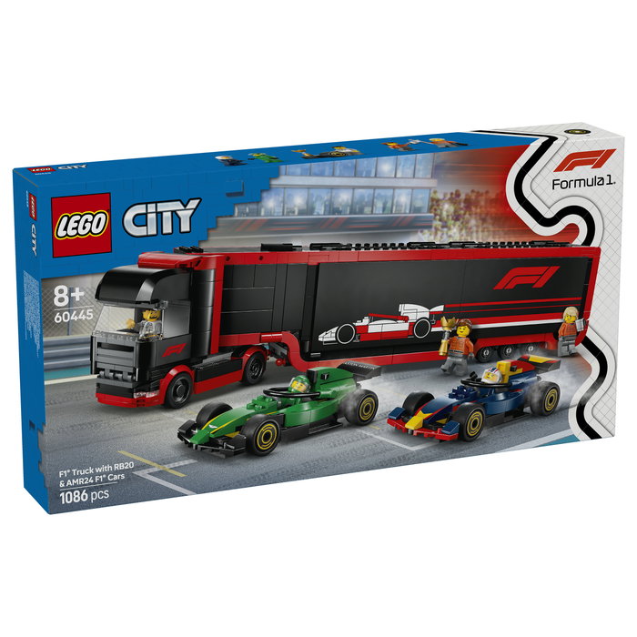 LEGO City Camión de F1 con Coches RB20 y AMR24 LEGO City Camión de F1 con Coches RB20 y AMR24