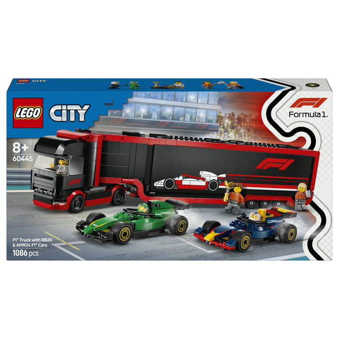 LEGO City Camión de F1 con Coches RB20 y AMR24 LEGO City Camión de F1 con Coches RB20 y AMR24