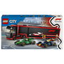 LEGO City Camión de F1 con Coches RB20 y AMR24
