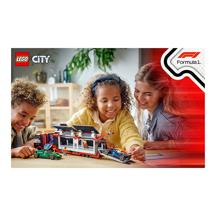 LEGO City Camión de F1 con Coches RB20 y AMR24 LEGO City Camión de F1 con Coches RB20 y AMR24
