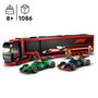 LEGO City Camión de F1 con Coches RB20 y AMR24
