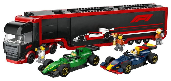 LEGO City Camión de F1 con Coches RB20 y AMR24 LEGO City Camión de F1 con Coches RB20 y AMR24