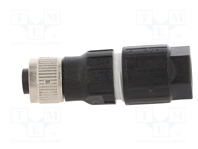 LAPP Conector M12 hembra de 4 pines recto