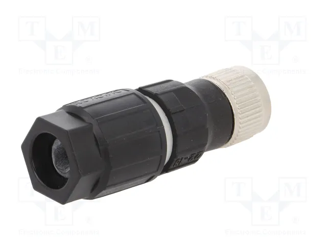 LAPP Conector M12 hembra de 4 pines recto