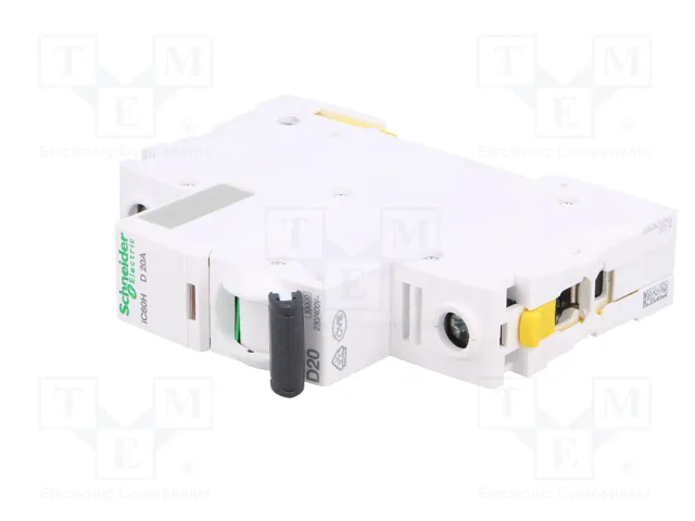 SCHNEIDER ELECTRIC Interruptor magnetotérmico iC60H 16A 1P Caract D SCHNEIDER ELECTRIC Interruptor magnetotérmico iC60H 16A 1P Caract D
