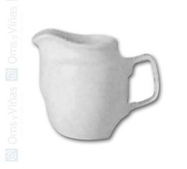 STEELITE Jarro Empire 285 gr (266) - Vajilla de Porcelana Blanca, Resistente, Complemento de Mesa
