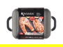 Kinvara Asador Gris Hondo 32x25 cm Aluminio Antiadherente Apto Inducción (Set de 6)