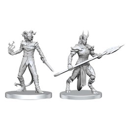 Pathfinder Deep Cuts Miniaturas sin pintar Vordine (Infantry Devil) & Pitborn Rogue
