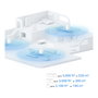 TP-Link Deco X1500 Sistema Mesh Wi-Fi 6 de Doble Banda (2,4+5 GHz) 1500 Mbps, Blanco, 2 Nodos, Control Parental, MU-MIMO, WPA3