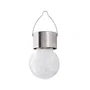 RABALUX Lámpara Solar de Exterior Yola Decorativa Colgante, LED RGB 1 Lumen 0.06W, IP44, Metal y Vidrio Cromo Satinado [RAB-7850]