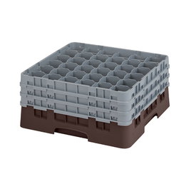 CAMBRO Cesta de lavado 36 compartimentos Rojo