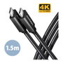 Axagon BUCM32-CM15AB USB-C 3.2 a USB-C 3.2 para carga y transferencia de datos