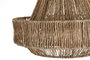 DKD Home Decor Pantalla Yute Metal 33x33x20 Natural