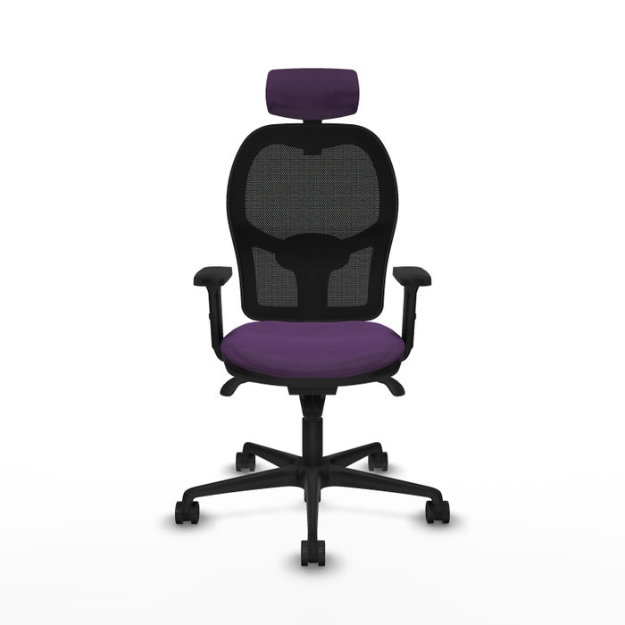 PIQUERAS Y CRESPO Silla de oficina Jorquera Morada y Negra PIQUERAS Y CRESPO Silla de oficina Jorquera Morada y Negra