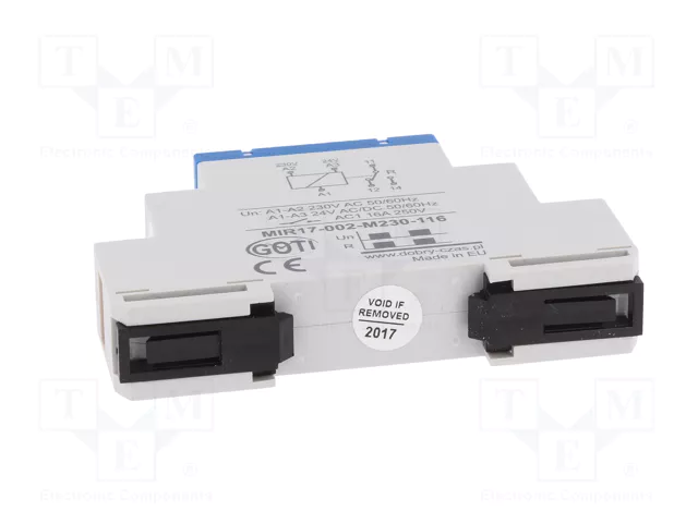 DOBRY CZAS Relé de instalación NC + NA para raíl DIN DOBRY CZAS Relé de instalación NC + NA para raíl DIN