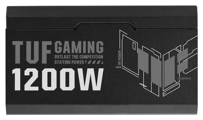 Asus TUF GAMING 1200W Gold Fuente de alimentación Modular Negra