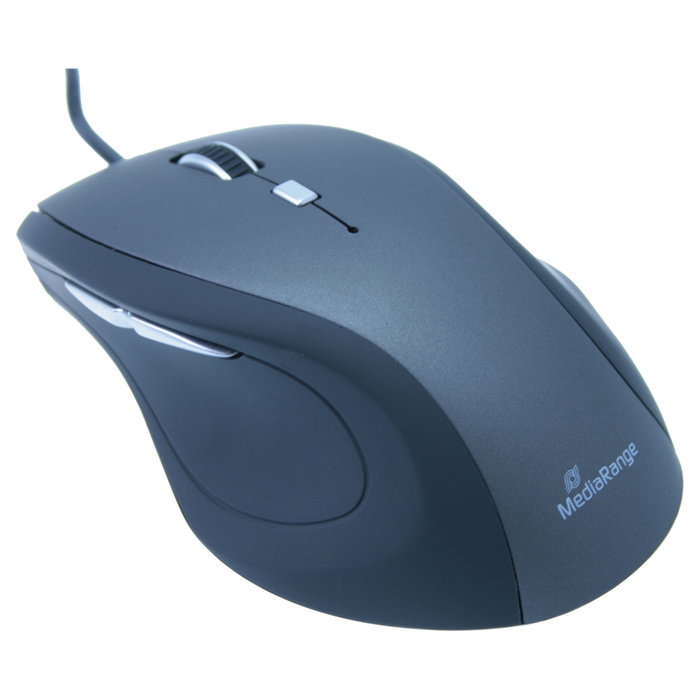 MediaRange MROS202 Ratón Óptico 5 Botones 2400 DPI