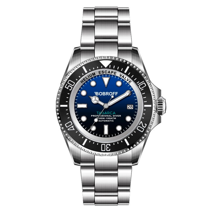 Bobroff Reloj BF003 Automático con Esfera Azul Bobroff Reloj BF003 Automático con Esfera Azul