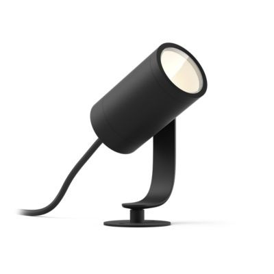 Philips Hue Lily Foco de Extensión White & Color Ambiance, Negro