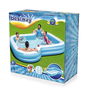 Bestway Piscina Hinchable 2 Camaras Family 305x274x46 cm +3 Años Jardin 54321
