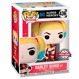 FUNKO Figura POP DC Comics Super Heroes Harley Quinn Exclusive
