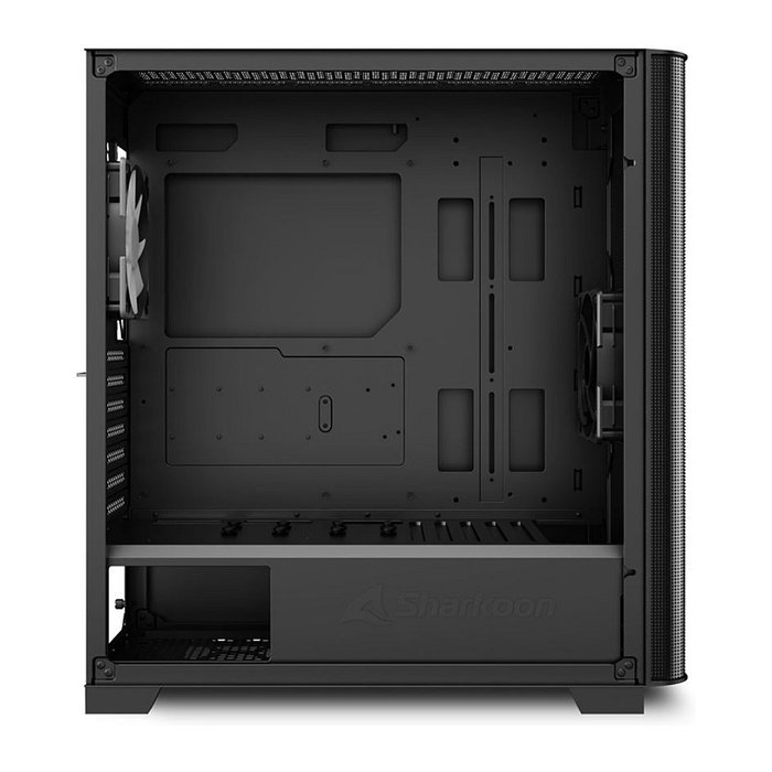 Sharkoon M30 Midi RGB Negro ATX E-ATX Full Tower PC Juego Iluminación RGB Azul Verde Rojo