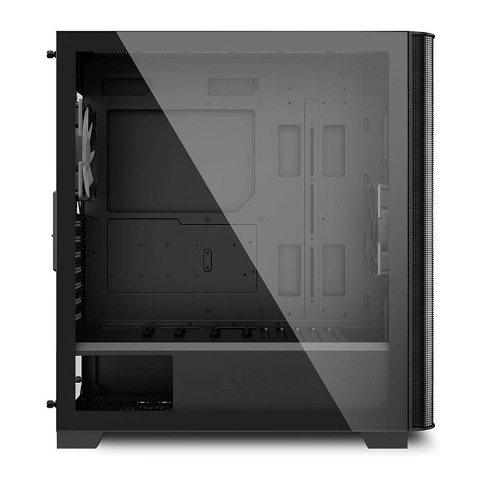 Sharkoon M30 Midi RGB Negro ATX E-ATX Full Tower PC Juego Iluminación RGB Azul Verde Rojo