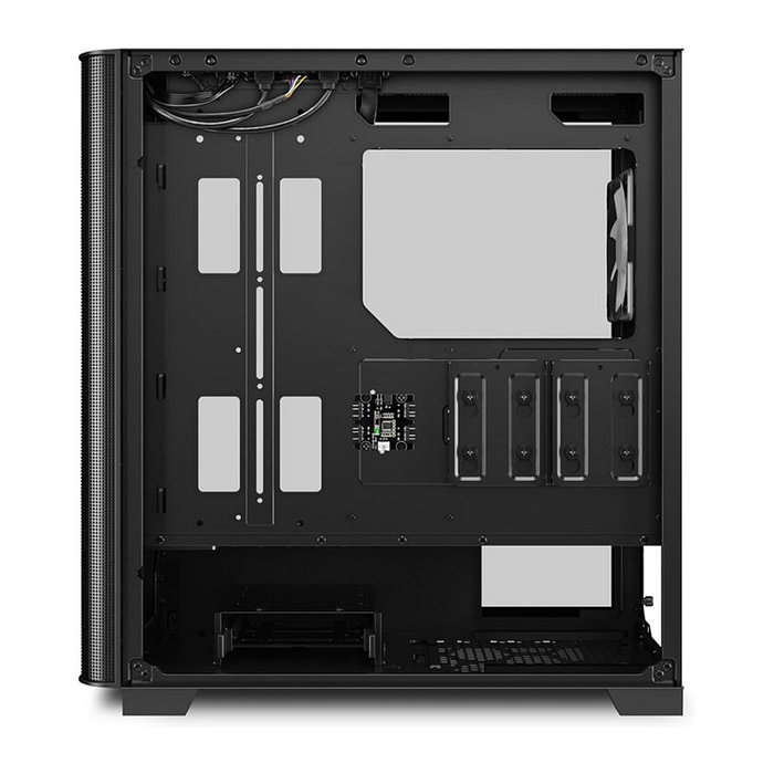 Sharkoon M30 Midi RGB Negro ATX E-ATX Full Tower PC Juego Iluminación RGB Azul Verde Rojo