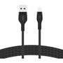 Belkin Cable Flex USB-A a Lightning de 1 m, Negro