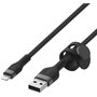 Belkin Cable Flex USB-A a Lightning de 1 m, Negro