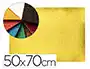 Liderpapel Goma eva con purpurina biodegradable 50x70cm 2mm espesor oro