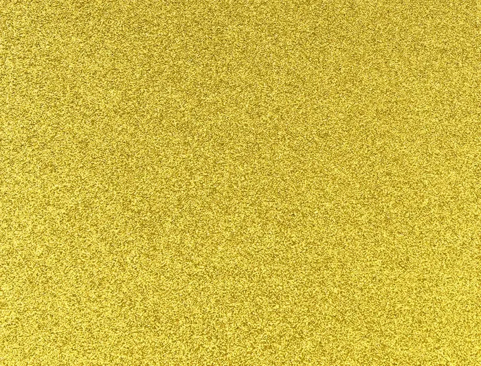 Liderpapel Goma eva con purpurina biodegradable 50x70cm 2mm espesor oro